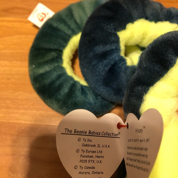 Rare Hissy TY Beanie Baby Retired - Picture 4 of 8
